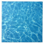 Blauwe watertextuur tegeltje (Voorkant)