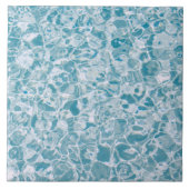 Blauwe watertextuur tegeltje (Voorkant)