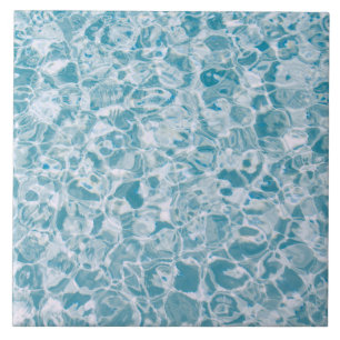 Blauwe watertextuur tegeltje