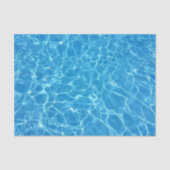 Blauwe watertextuur tissuepapier (Voorkant)