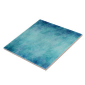 Blauwe Waterverf — Achtergrond Tegeltje (Zijkant)