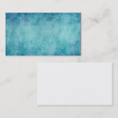 Blauwe Waterverf — Achtergrond Visitekaartje (Voorkant / Achterkant)