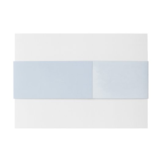 Blauwe Waterverf betoverende Cloudscape bruiloft Uitnodigingen Wikkel (Achterkant Voorbeeld)