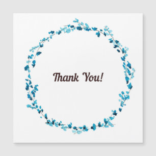 Blauwe waterverf bloemen met adem