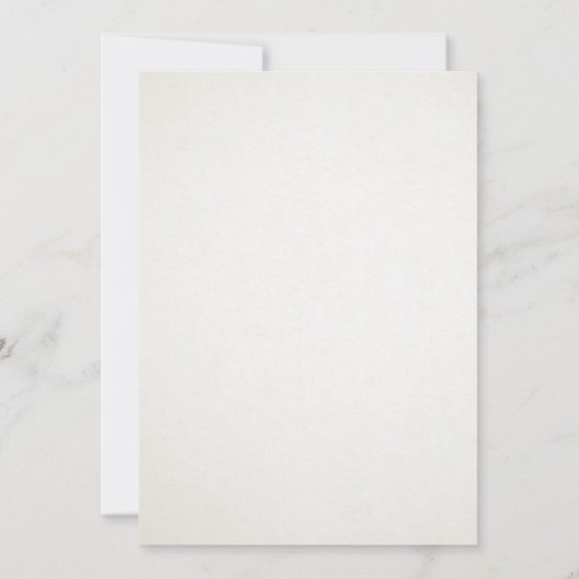 Blauwe waterverf boog op beige achtergrond| doop kaart (Achterkant)