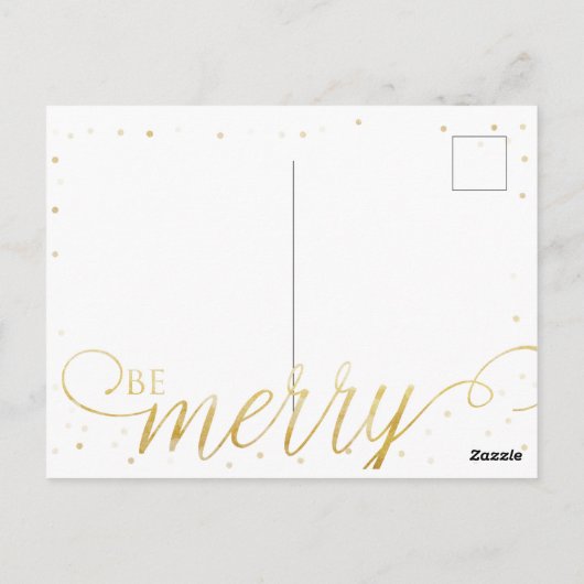 Blauwe waterverf briefkaart (Achterkant)