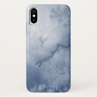 Blauwe Waterverf Case-Mate iPhone Case