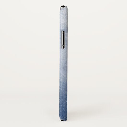 Blauwe Waterverf Case-Mate iPhone Case (Achterkant / rechts)