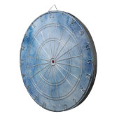 Blauwe Waterverf Dartbord (Voorkant Rechts)