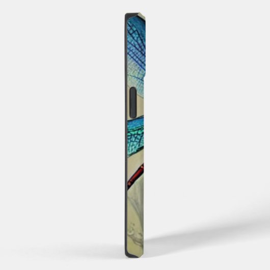 Blauwe Waterverf Dragonfly, personaliseren Case-Mate iPhone Case (Achterkant / Rechts)