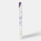 Blauwe Waterverf Drocatcher Modern Boho Case-Mate iPhone Case (Achterkant / Links)