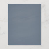 Blauwe Waterverf Eucalyptus Weddenschap Kaarten (Achterkant)