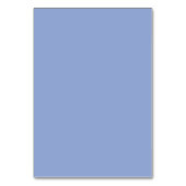 Blauwe Waterverf Floral Wedding Kaart (Achterkant)