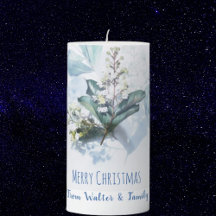 Blauwe waterverf herfst Home decor bulk kerstcadea