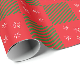 Blauwe Waterverf hondenpootafdruk Cadeaupapier