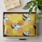 Blauwe Waterverf hondenpootafdruk Tissuepapier (Geschenk)