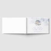 Blauwe waterverf koraal en zeeschildpaddenstrand b gastenboek (Volledig)