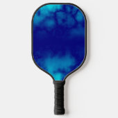 Blauwe waterverf marmer paddle (Voorkant)