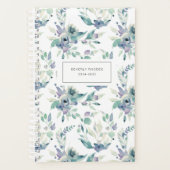Blauwe Waterverf Planner (Voorkant)
