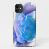 Blauwe waterverf rozen blauw bloemblauw bloemblauw Case-Mate iPhone case (Achterkant)