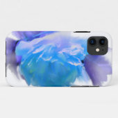 Blauwe waterverf rozen blauw bloemblauw bloemblauw Case-Mate iPhone case (Achterkant (horizontaal))