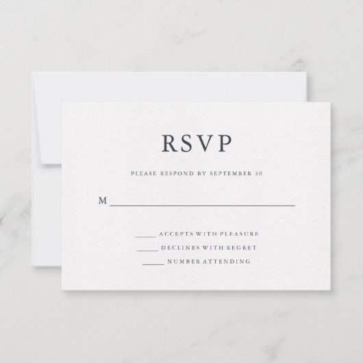 Blauwe Waterverf | RSVP Wereldkaart bruiloft (Voorkant)