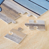 Blauwe Waterverf Sphynx Cat Legpuzzel (Zijkant)