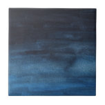 Blauwe Waterverf Splash Moderne Eenvoudige Abstrac Tegeltje<br><div class="desc">Blauwe Waterverf Splash Moderne Eenvoudige Abstracte Kunst</div>