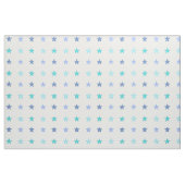 Blauwe waterverf sterren stof (Fat Quarter)