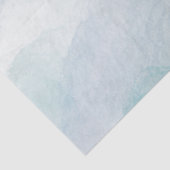 Blauwe waterverf tissuepapier (Detail)