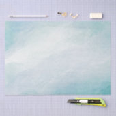 Blauwe waterverf tissuepapier (Craft)