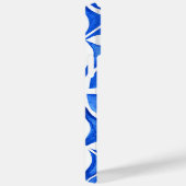 Blauwe Waterverf Toscaanse Italiaanse Tegel Case-Mate iPhone Case (Achterkant / Rechts)