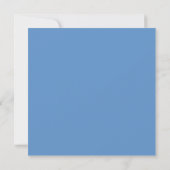 Blauwe Waterverf Vintage Weddenschap (Achterkant)