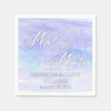 BLAUWE WATERVERF WEDDING