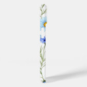 Blauwe Waterverf Wilde Bloem Case-Mate iPhone Case (Achterkant / Rechts)
