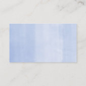 Blauwe waterverven, luidop informatiekaartje (Achterkant)