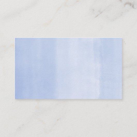 Blauwe waterverven, luidop informatiekaartje (Achterkant)