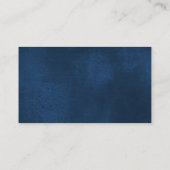 Blauwe waterverven, luidop informatiekaartje (Achterkant)