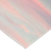 Blauwe wattenstaafje tafelkleed (Gekanteld)