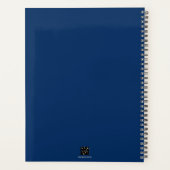 BLAUWE WEEKLY PLANNER (Achterkant)