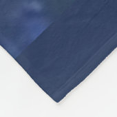 BLAUWE WEERWOLF FLEECE DEKEN (Hoek)