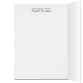 Blauwe Wenskaart en hout (Binnen (Links))