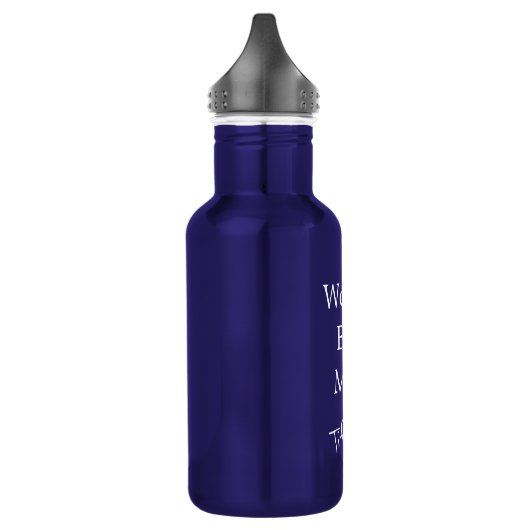  Blauwe Wereld beste mama Waterfles (Links)