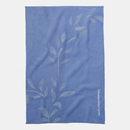 Blauwe Wijndruiven Keukenhanddoeken (Verticaal)