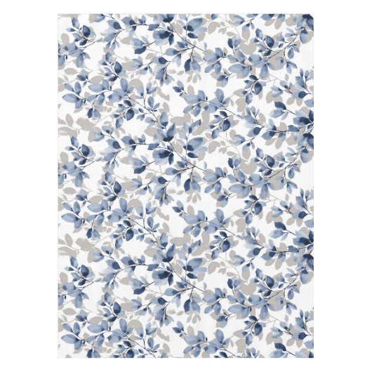 Blauwe wijnstok tafelkleed (Voorkant)