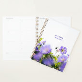 Blauwe Wilde Bloem Droom Planner (Display)