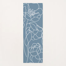 Blauwe Wilde Bloem Modern