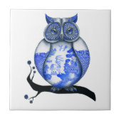 Blauwe wilde boomgaard tegeltje (Voorkant)