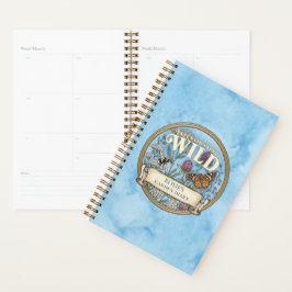 Blauwe Wilde Tuinplanner – Eigen dagboek Planner