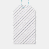 Blauwe wildflower baby boy douche dank u label cadeaulabel (Achterkant)